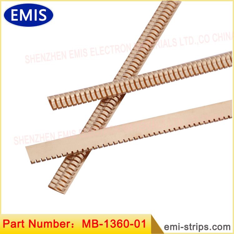 Pružina tienenia kontaktov EMI