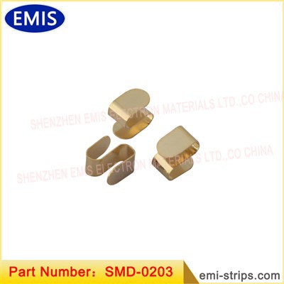 SMD pozlátená pružina